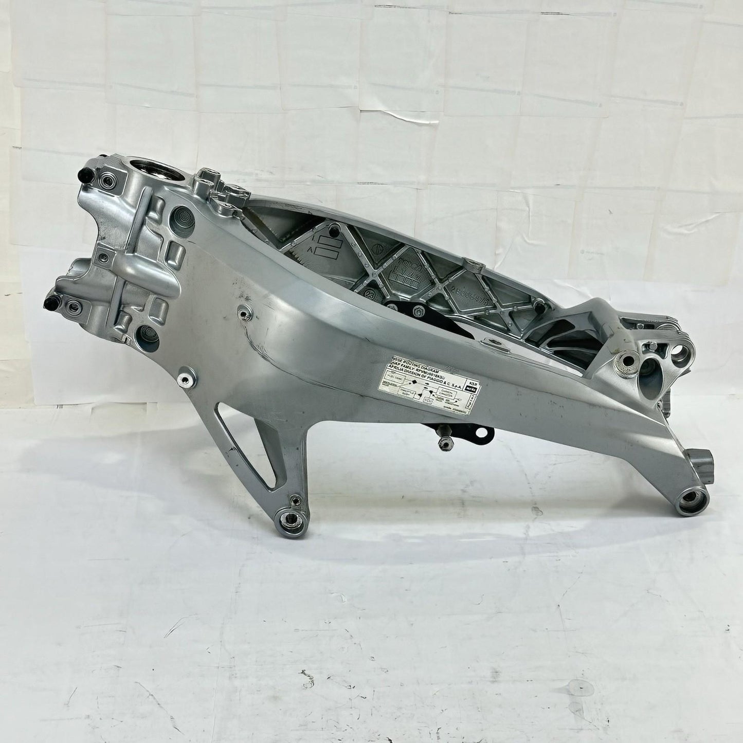 2021 - 2026 APRILIA RS 660 MAIN FRAME BODY CHASSIS SILVER STOCK