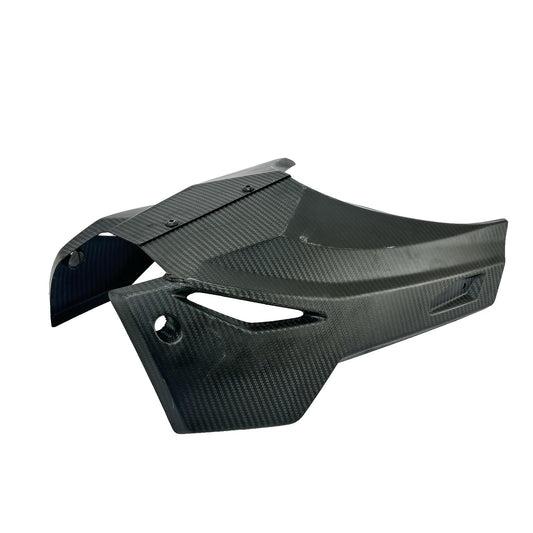 2021 - 2026 APRILIA RS 660 EXHAUST HEAT SHIELD COVER GUARD BLACK CARBON FIBER