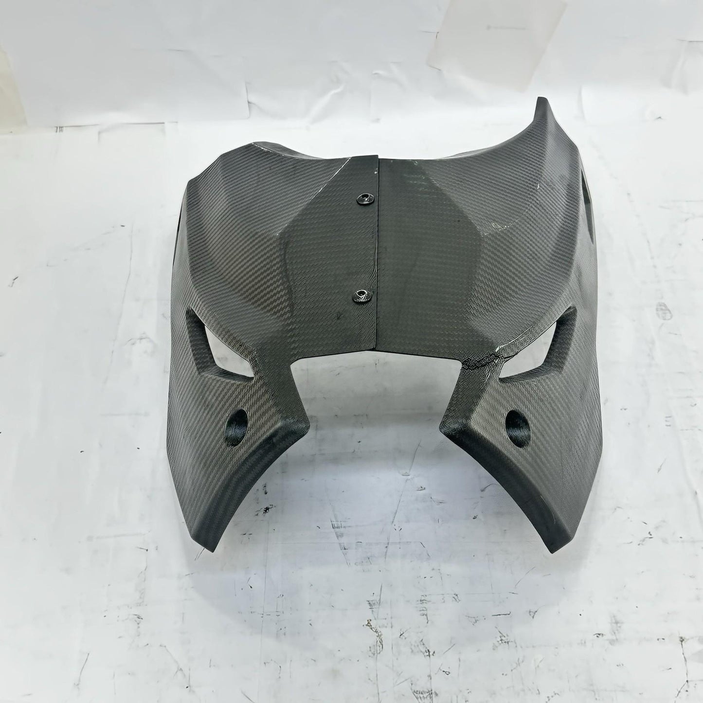 2021 - 2026 APRILIA RS 660 EXHAUST HEAT SHIELD COVER GUARD BLACK CARBON FIBER