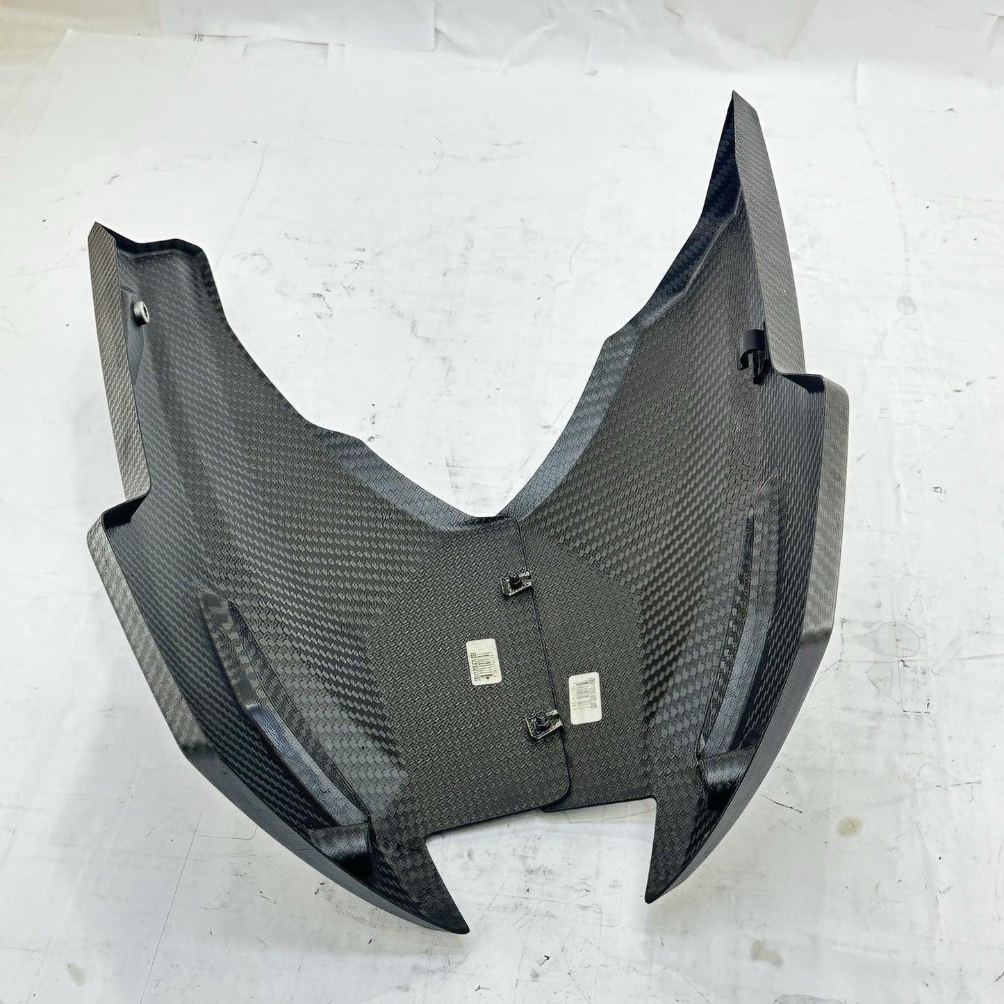 2021 - 2026 APRILIA RS 660 EXHAUST HEAT SHIELD COVER GUARD BLACK CARBON FIBER