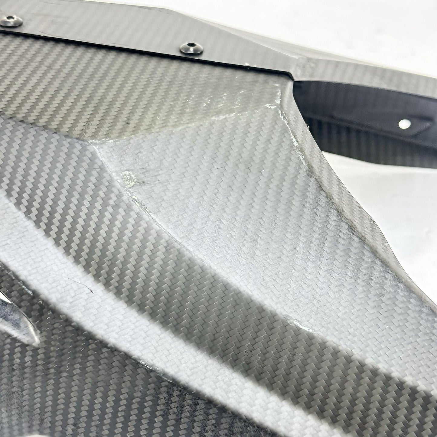 2021 - 2026 APRILIA RS 660 EXHAUST HEAT SHIELD COVER GUARD BLACK CARBON FIBER