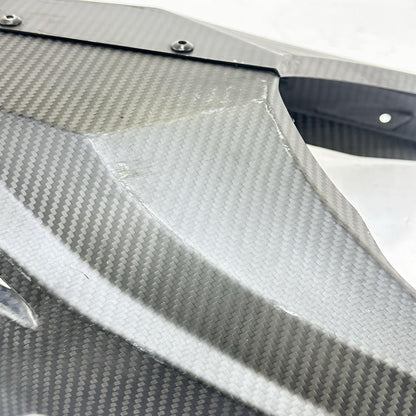2021 - 2026 APRILIA RS 660 EXHAUST HEAT SHIELD COVER GUARD BLACK CARBON FIBER