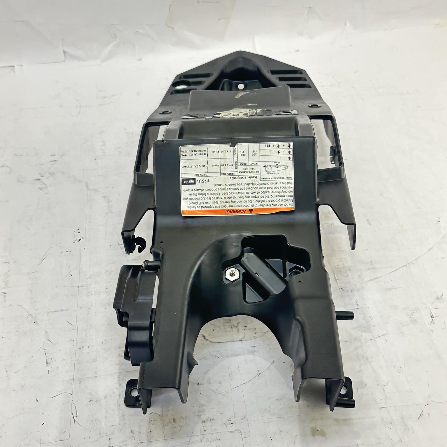 2021 - 2026 APRILIA RS 660 BATTERY TRAY HOLDER PLASTIC TRIM PANEL BLACK STOCK