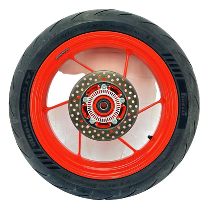 2021 - 2026 APRILIA RS 660 REAR WHEEL RIM TIRE RUBBER BACK BRAKE ROTOR DISC RED