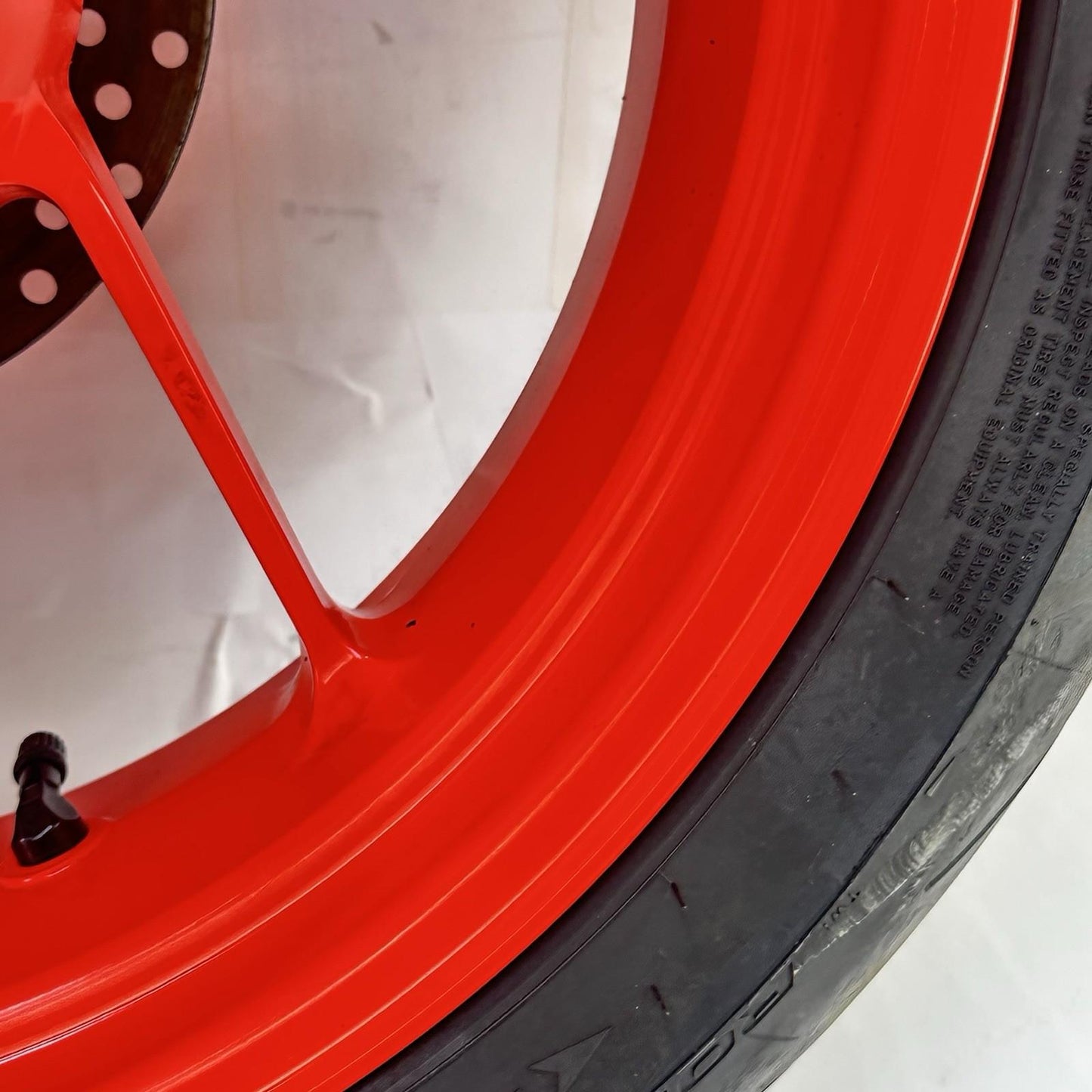 2021 - 2026 APRILIA RS 660 REAR WHEEL RIM TIRE RUBBER BACK BRAKE ROTOR DISC RED