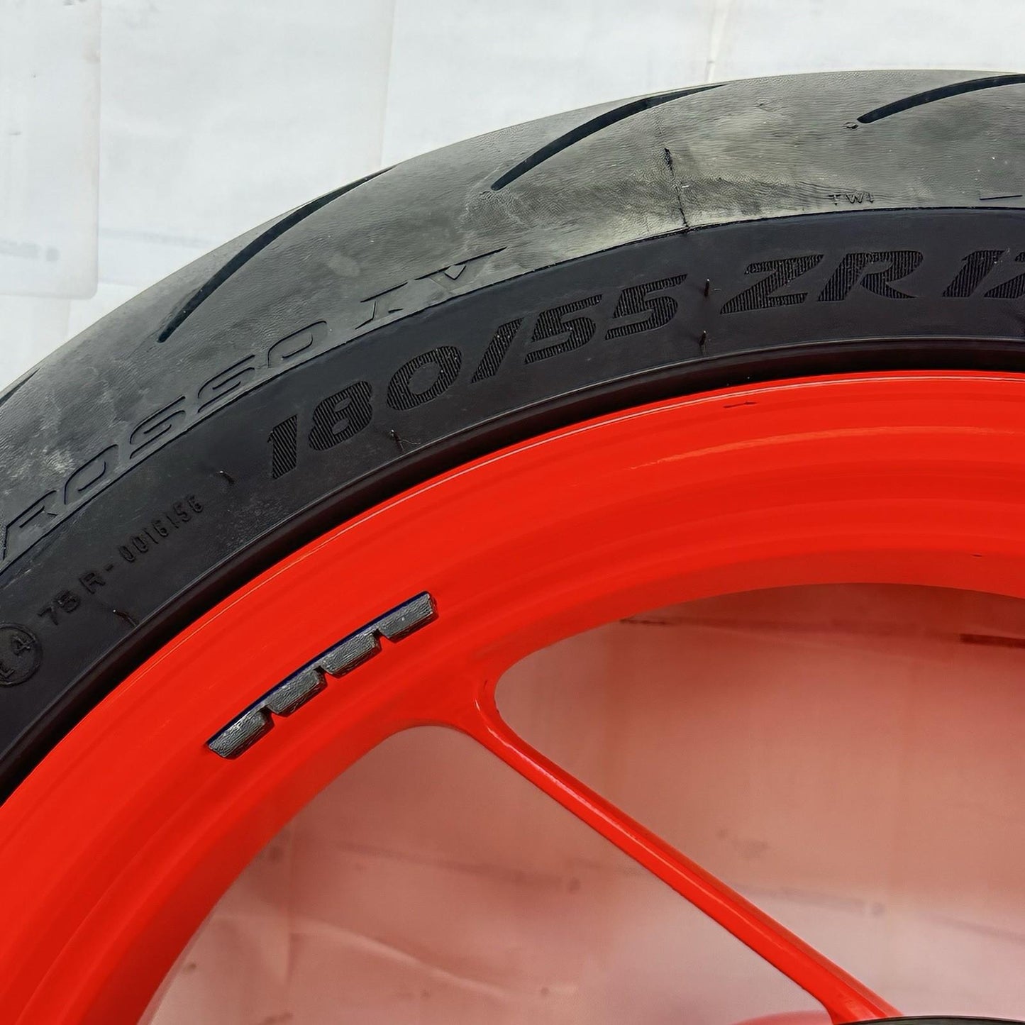 2021 - 2026 APRILIA RS 660 REAR WHEEL RIM TIRE RUBBER BACK BRAKE ROTOR DISC RED