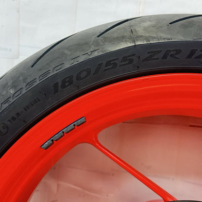 2021 - 2026 APRILIA RS 660 REAR WHEEL RIM TIRE RUBBER BACK BRAKE ROTOR DISC RED