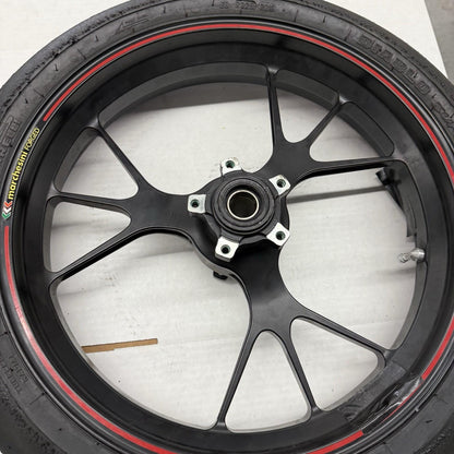 2012 - 2024 DUCATI PANIGALE 1199 1299 FRONT WHEEL MARCHESINI FORGED RIM BLACK OE