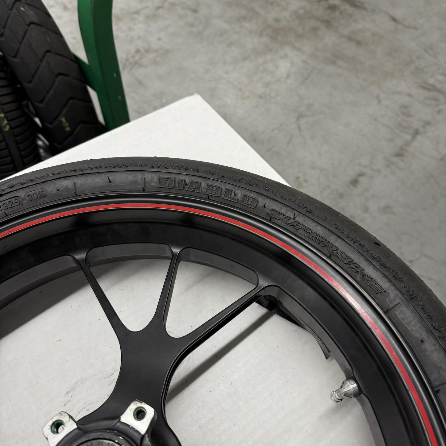 2012 - 2024 DUCATI PANIGALE 1199 1299 FRONT WHEEL MARCHESINI FORGED RIM BLACK OE