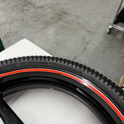 2011 - 2026 SUZUKI GSX600 GSXR750 FRONT WHEEL RIM TIRE RUBBER STRAIGHT BLACK
