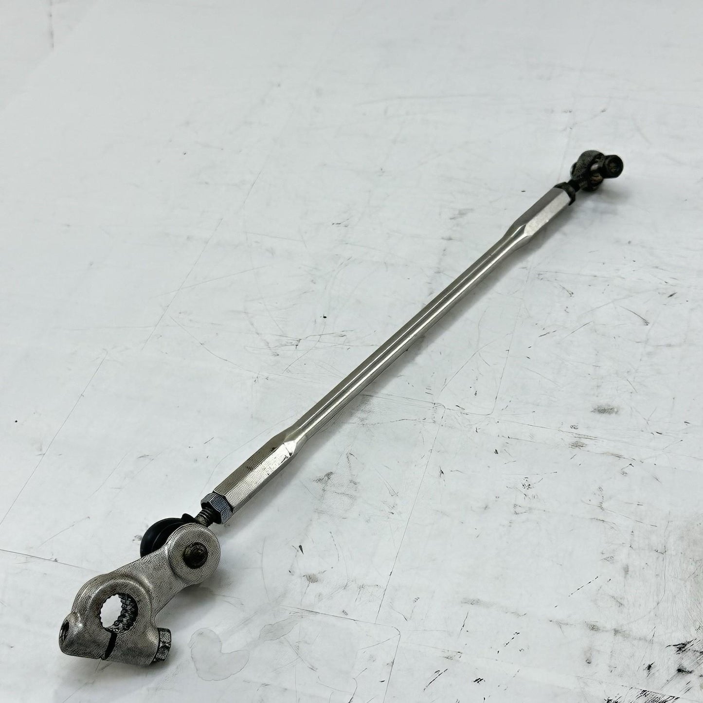 2006 2007 SUZUKI GSXR 600 GSXR 750 GEAR SHIFTER LINKAGE ROD STICK LINK SILVER