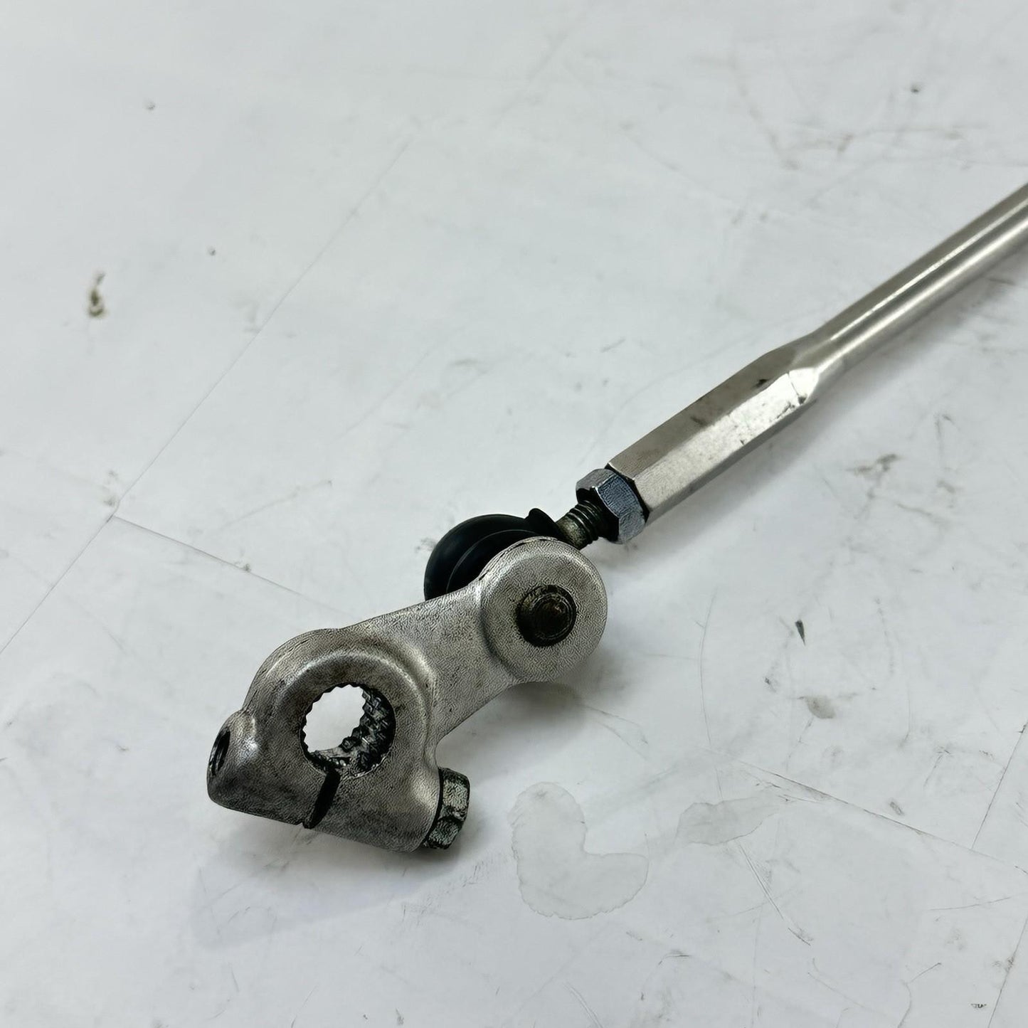 2006 2007 SUZUKI GSXR 600 GSXR 750 GEAR SHIFTER LINKAGE ROD STICK LINK SILVER