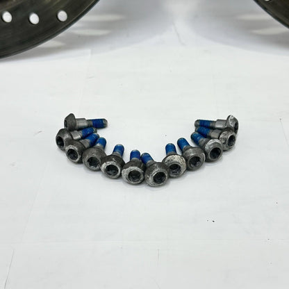 2006 2007 SUZUKI GSXR 600 GSXR 750 FRONT BRAKE ROTORS DISC LEFT RIGHT SET BOLTS