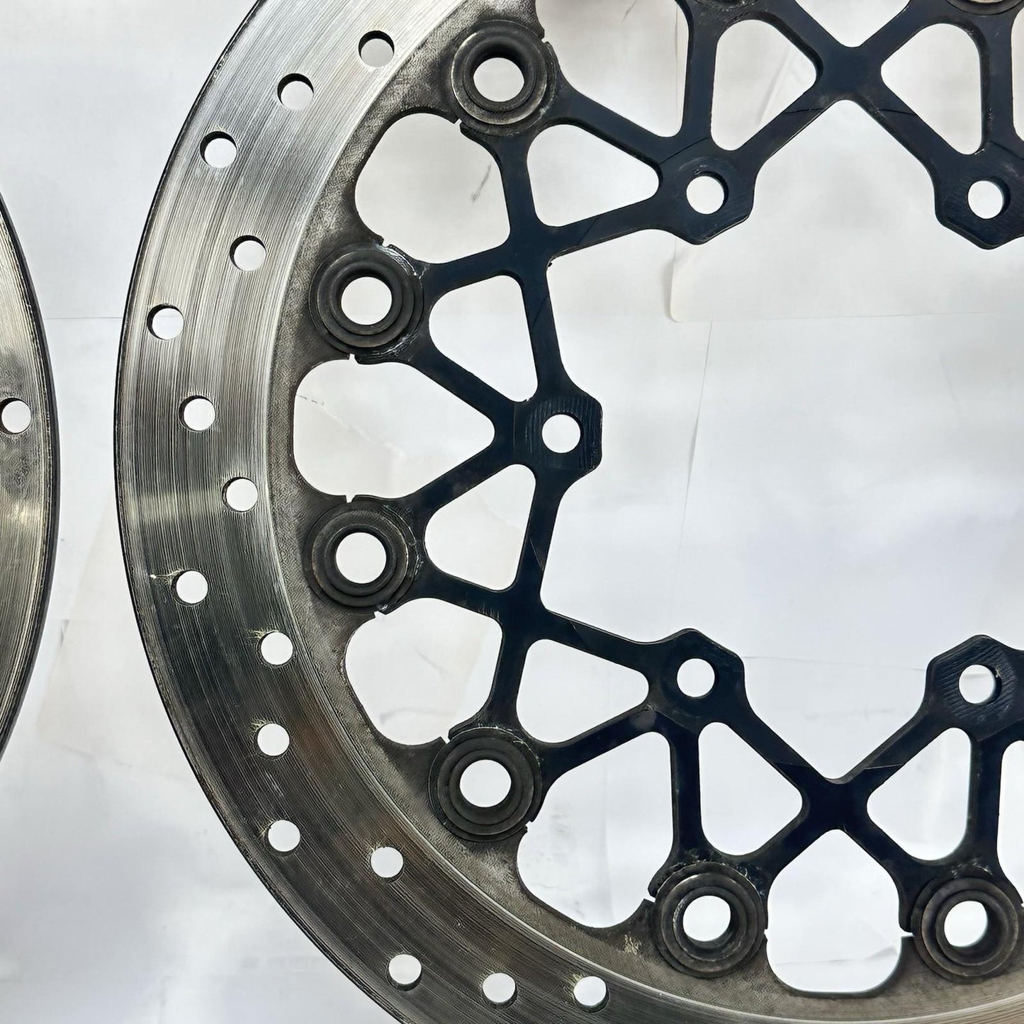 2006 2007 SUZUKI GSXR 600 GSXR 750 FRONT BRAKE ROTORS DISC LEFT RIGHT SET BOLTS