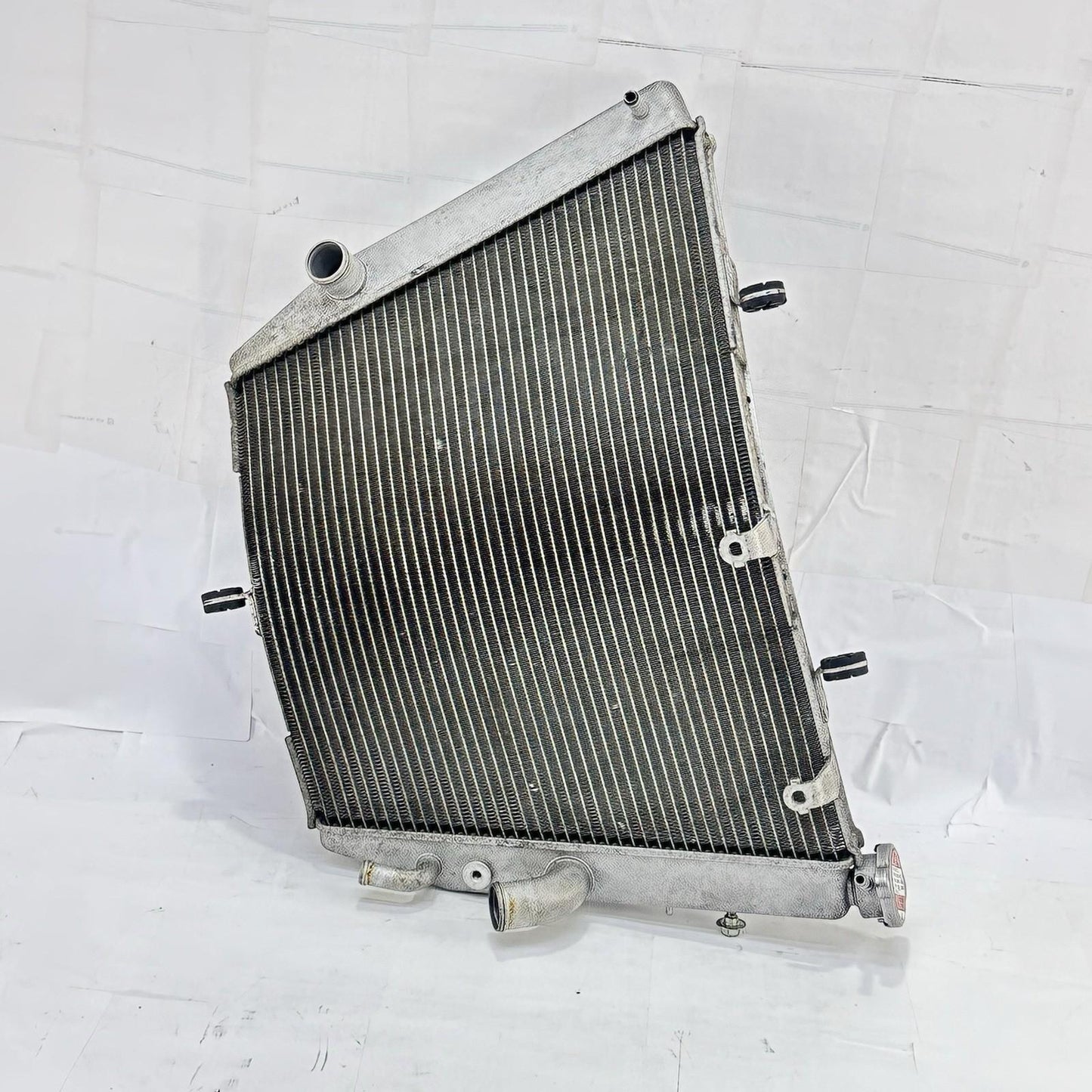 2006 2007 SUZUKI GSXR 600 GSXR 750 RADIATOR ENGINE MOTOR COOLING SILVER STOCK