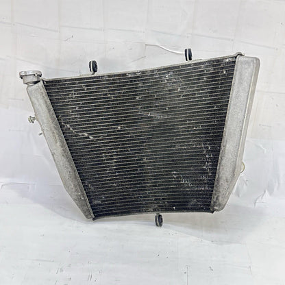 2006 2007 SUZUKI GSXR 600 GSXR 750 RADIATOR ENGINE MOTOR COOLING SILVER STOCK
