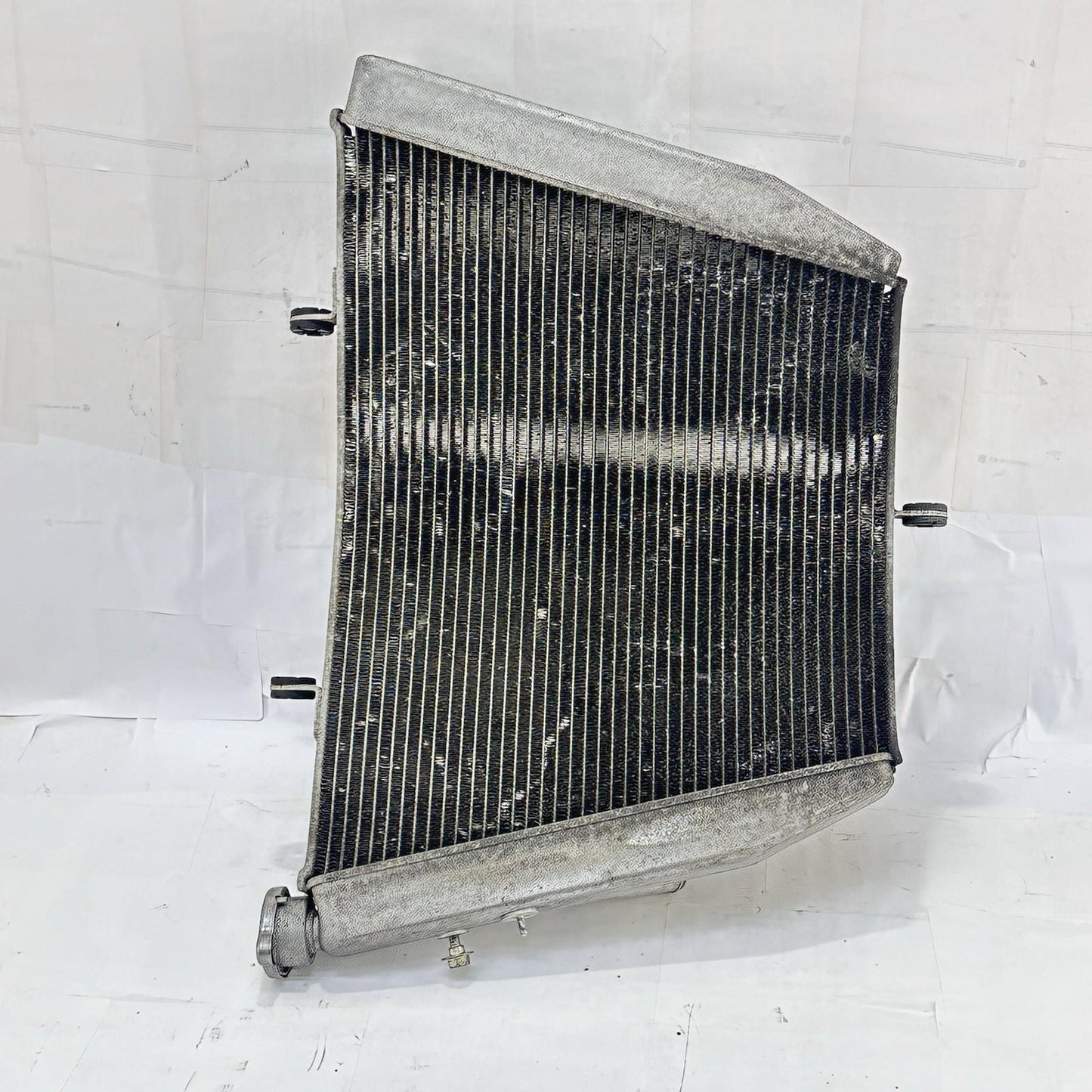 2006 2007 SUZUKI GSXR 600 GSXR 750 RADIATOR ENGINE MOTOR COOLING SILVER STOCK