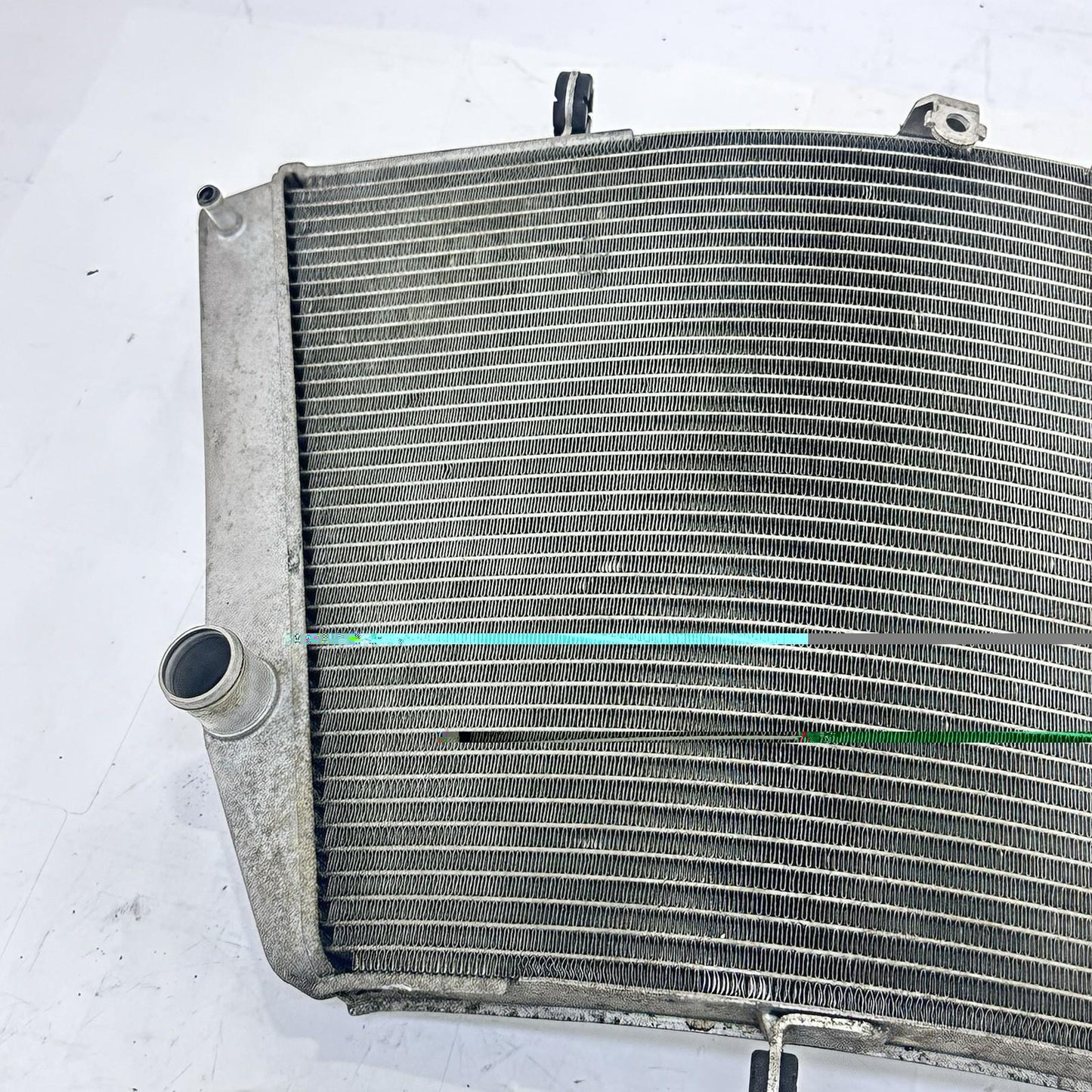 2006 2007 SUZUKI GSXR 600 GSXR 750 RADIATOR ENGINE MOTOR COOLING SILVER STOCK