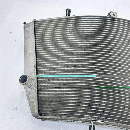 2006 2007 SUZUKI GSXR 600 GSXR 750 RADIATOR ENGINE MOTOR COOLING SILVER STOCK