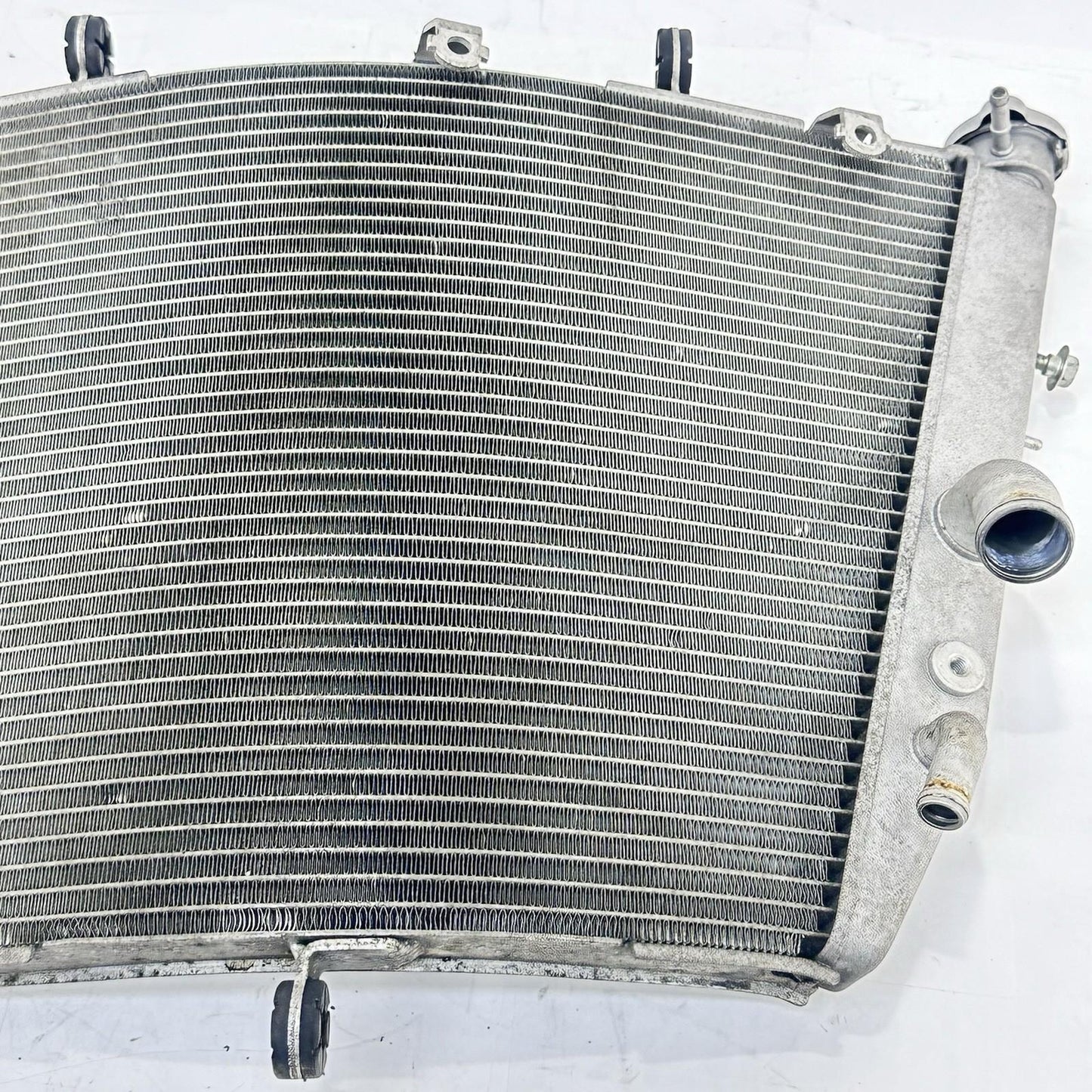 2006 2007 SUZUKI GSXR 600 GSXR 750 RADIATOR ENGINE MOTOR COOLING SILVER STOCK