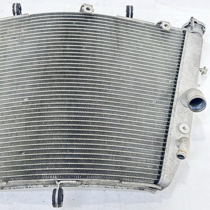 2006 2007 SUZUKI GSXR 600 GSXR 750 RADIATOR ENGINE MOTOR COOLING SILVER STOCK