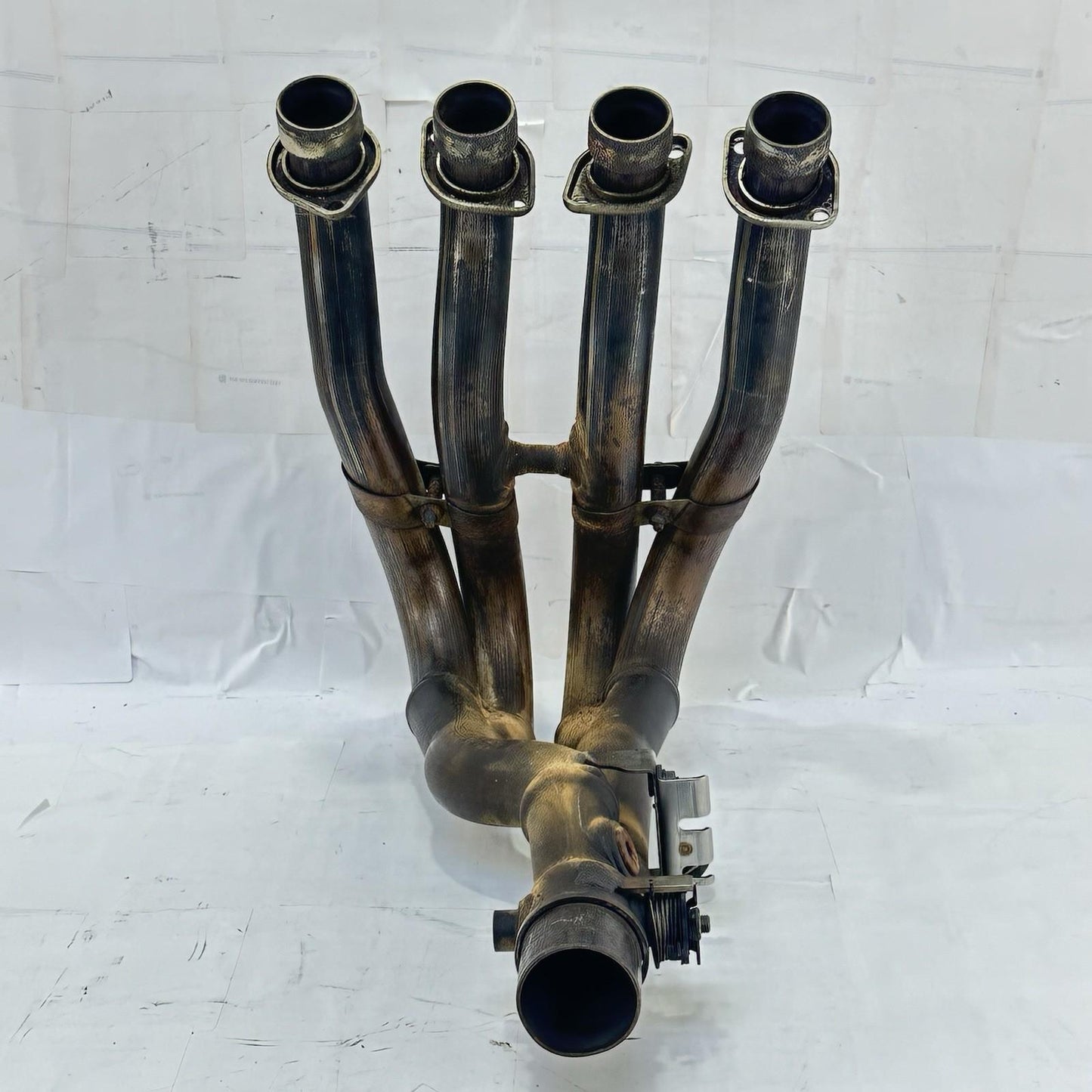2006 2007 SUZUKI GSXR 600 GSXR 750 EXHAUST HEADER MANIFOLD PIPES STOCK