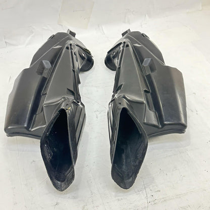 2006 2007 SUZUKI GSXR 600 GSXR 750 AIR DUCTS INTAKE TUBES BLACK PLASTIC *SCUFFS*
