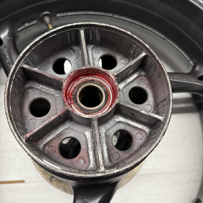 2011 - 2025 SUZUKI GSXR600 GSXR750 REAR WHEEL BACK RIM ROTOR HUB BLACK STOCK