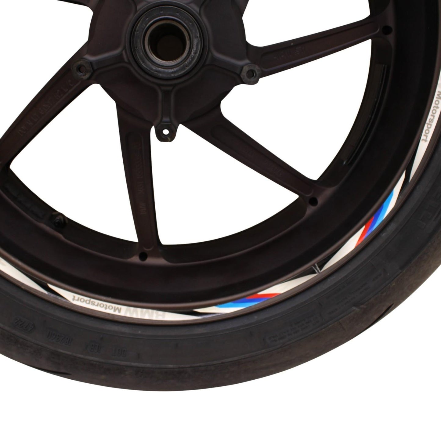 2015 - 2019 BMW S1000 REAR WHEEL HP FORGED BACK RIM TIRE BLACK OEM STRAIGHT