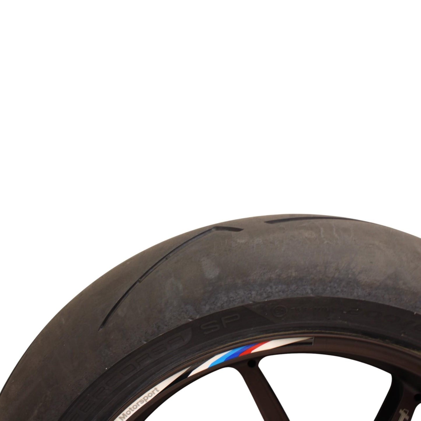 2015 - 2019 BMW S1000 REAR WHEEL HP FORGED BACK RIM TIRE BLACK OEM STRAIGHT