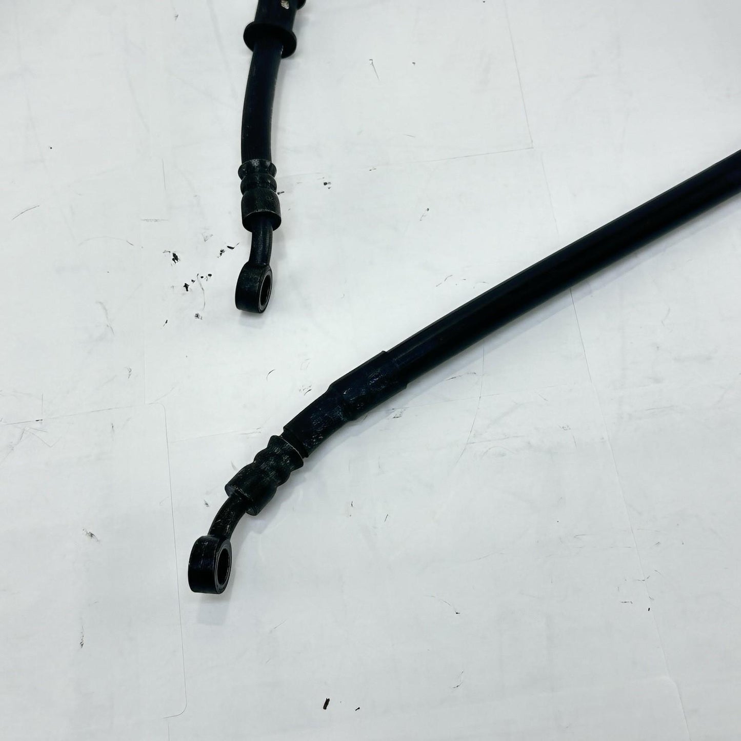 2003 - 2005 YAMAHA YZF R6 BRAKE HOSES FRONT REAR LINES BLACK STOCK