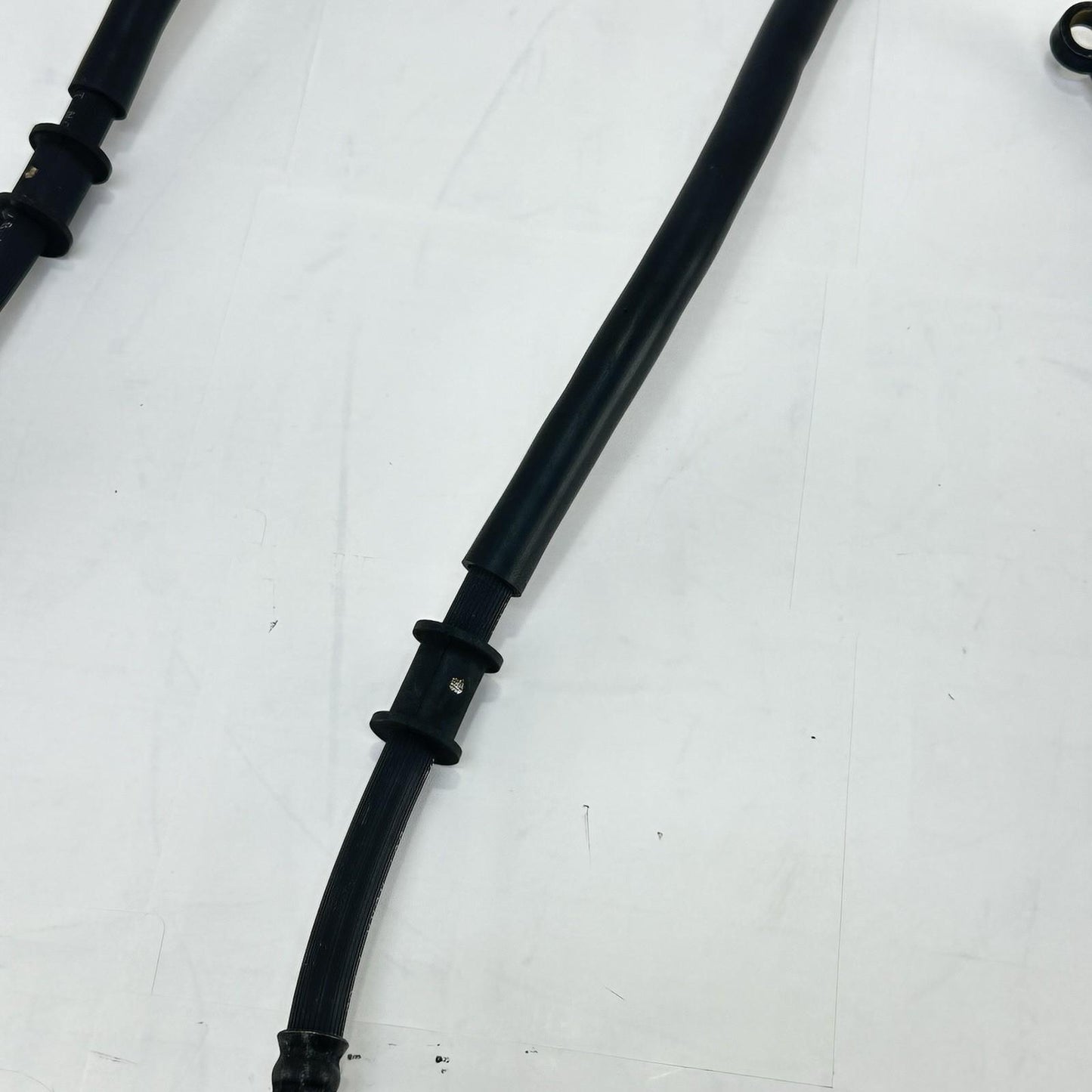 2003 - 2005 YAMAHA YZF R6 BRAKE HOSES FRONT REAR LINES BLACK STOCK