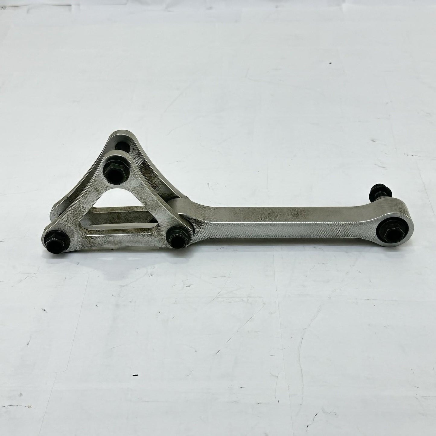 2003 - 2005 YAMAHA YZF R6 DOG BONE REAR SHOCK ABSORBER LINKAGE SILVER STOCK