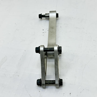 2003 - 2005 YAMAHA YZF R6 DOG BONE REAR SHOCK ABSORBER LINKAGE SILVER STOCK
