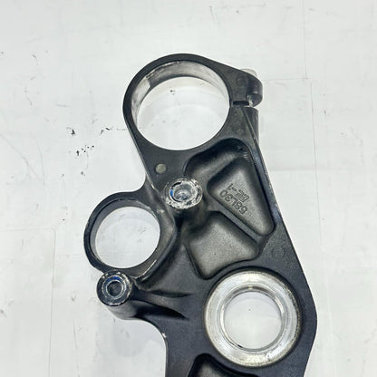 2003 - 2005 YAMAHA YZF R6 UPPER TRIPLE TREE FRONT FORK CLAMP BLACK STOCK