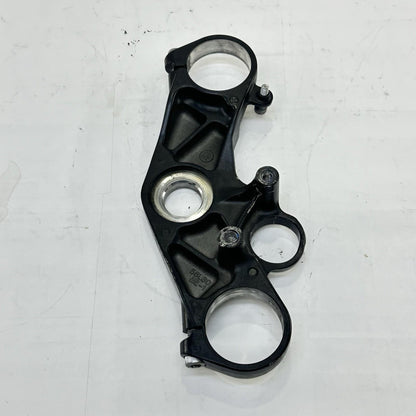 2003 - 2005 YAMAHA YZF R6 UPPER TRIPLE TREE FRONT FORK CLAMP BLACK STOCK