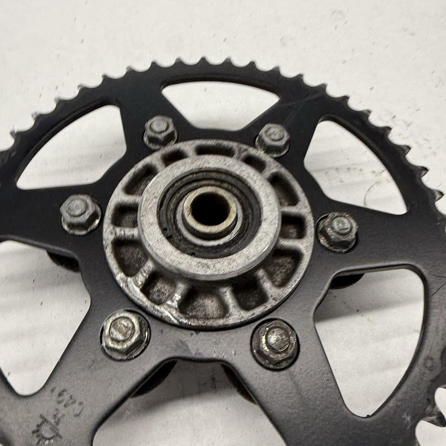 2001 DUCATI MONSTER 750 REAR HUB SPROCKET BLACK CUSHION STOCK