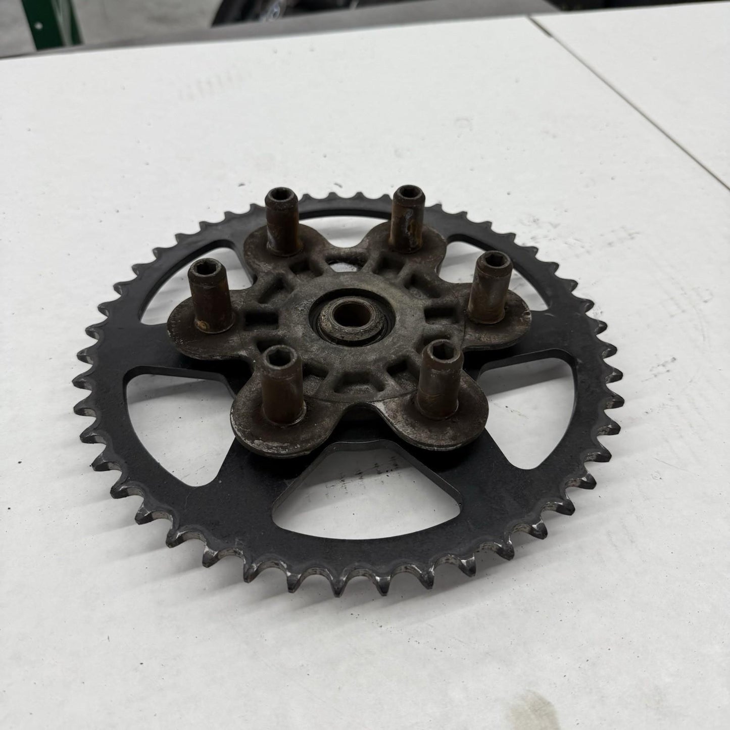 2001 DUCATI MONSTER 750 REAR HUB SPROCKET BLACK CUSHION STOCK