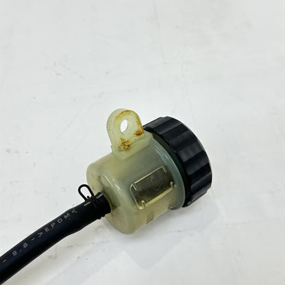 2003 - 2005 YAMAHA YZF R6 REAR BRAKE MASTER CYLINDER BACK RESERVOIR BLACK STOCK