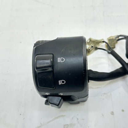 2003 - 2005 YAMAHA YZF R6 LEFT SWITCH LIGHTS HORN CONTROL BUTTONS BLACK STOCK