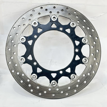 2003 - 2005 YAMAHA YZF R6 FRONT BRAKE ROTORS DISCS LEFT RIGHT SET PAIR BOLTS