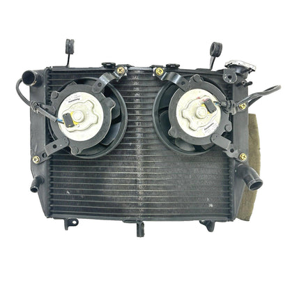 2003 - 2005 YAMAHA YZF R6 RADIATOR ENGINE COOLING MOTOR COOLER FANS SET STOCK