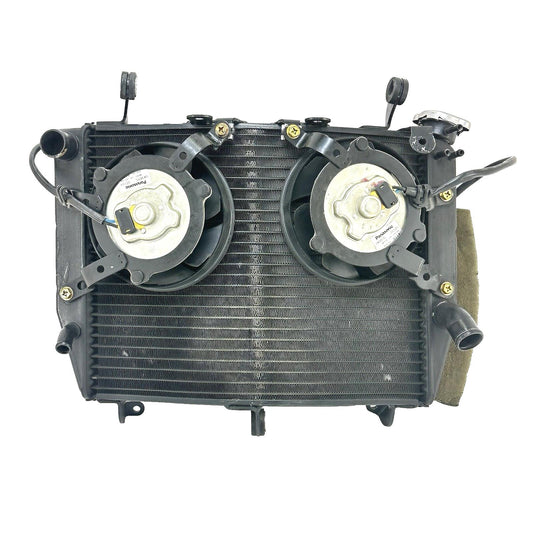2003 - 2005 YAMAHA YZF R6 RADIATOR ENGINE COOLING MOTOR COOLER FANS SET STOCK