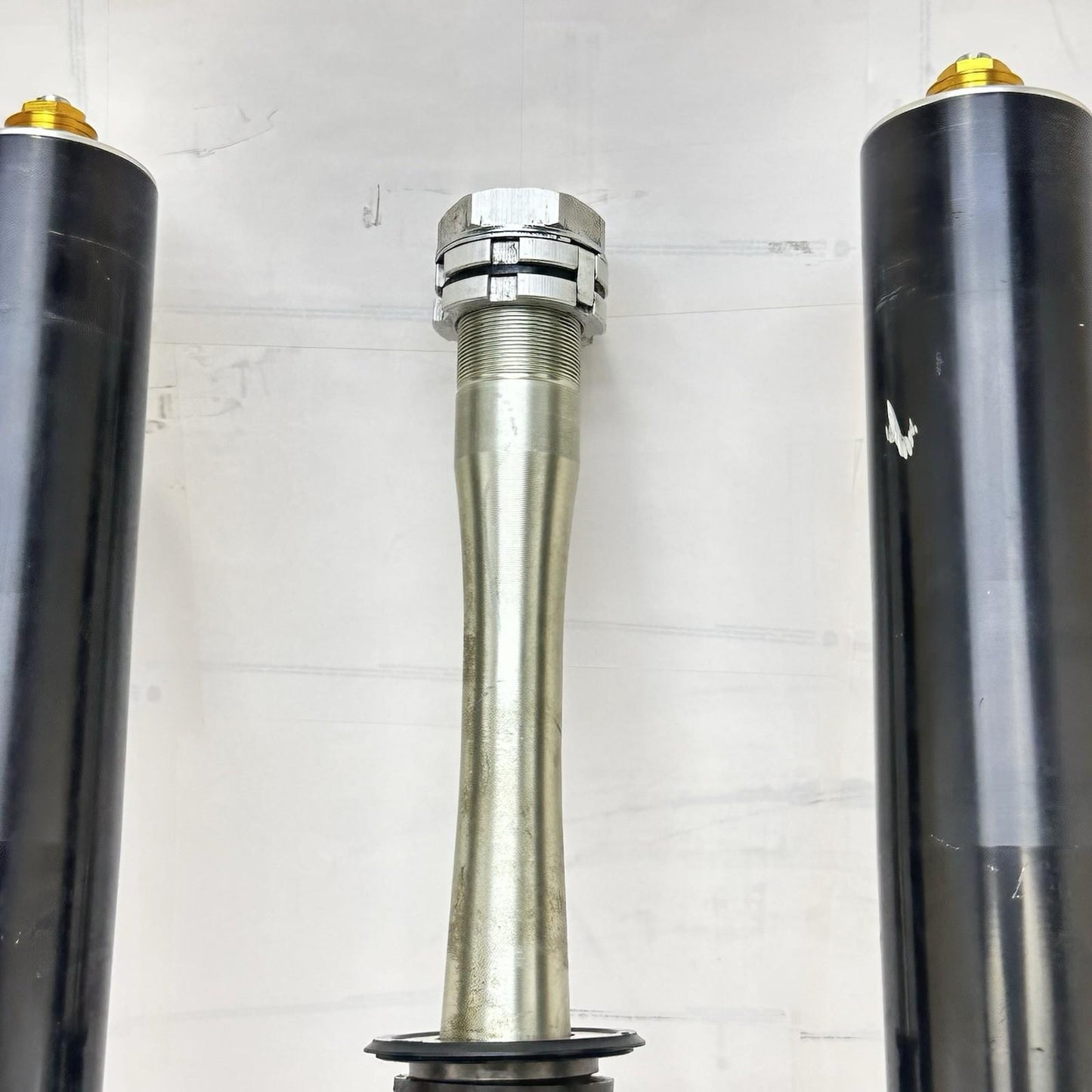2003 - 2005 YAMAHA YZF R6 FRONT FORKS SUSPENSION ABSORBERS TRIPLE TREE *BENT*