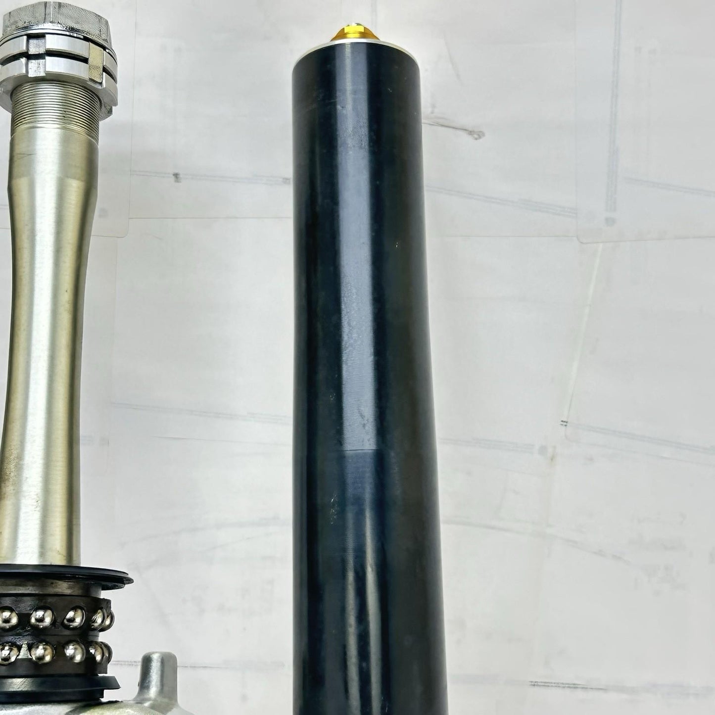 2003 - 2005 YAMAHA YZF R6 FRONT FORKS SUSPENSION ABSORBERS TRIPLE TREE *BENT*