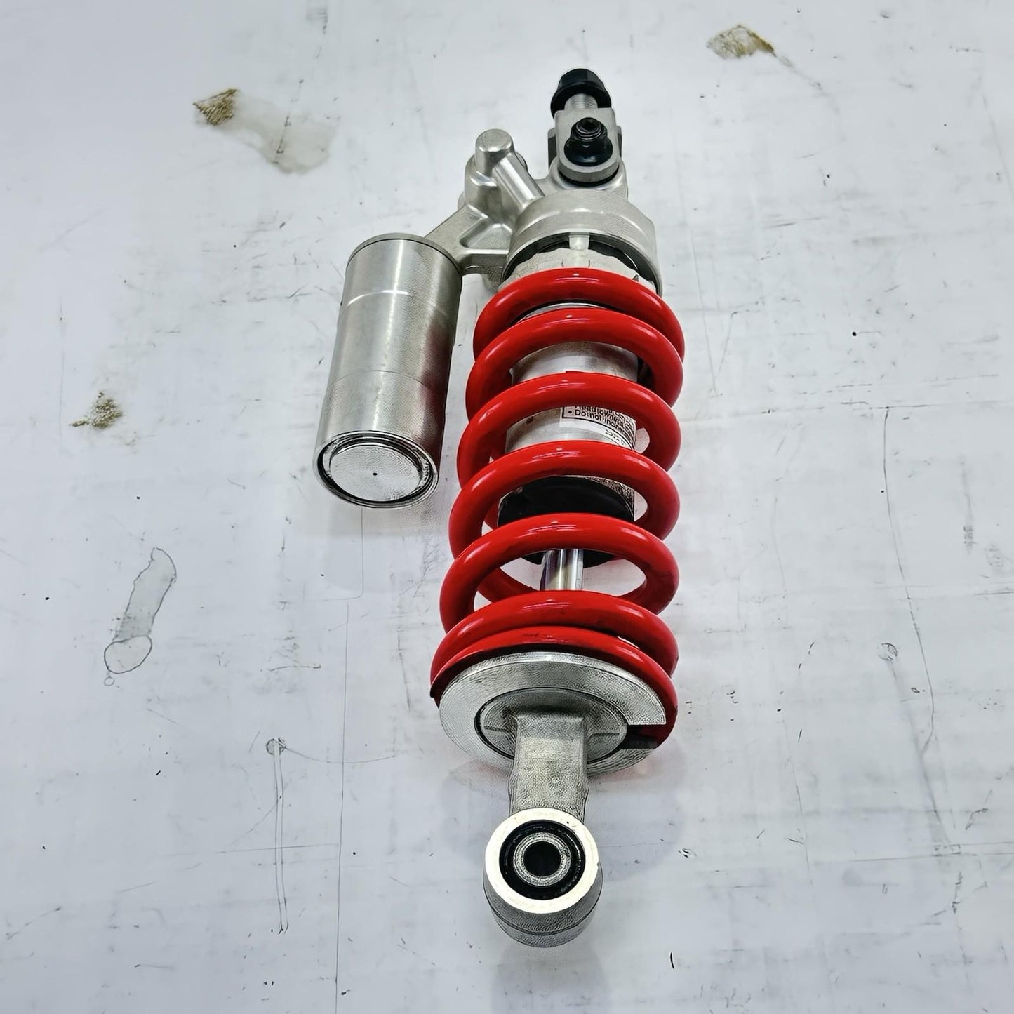 2003 - 2005 YAMAHA YZF R6 REAR SHOCK BACK SUSPENSION ABSORBER RED SILVER