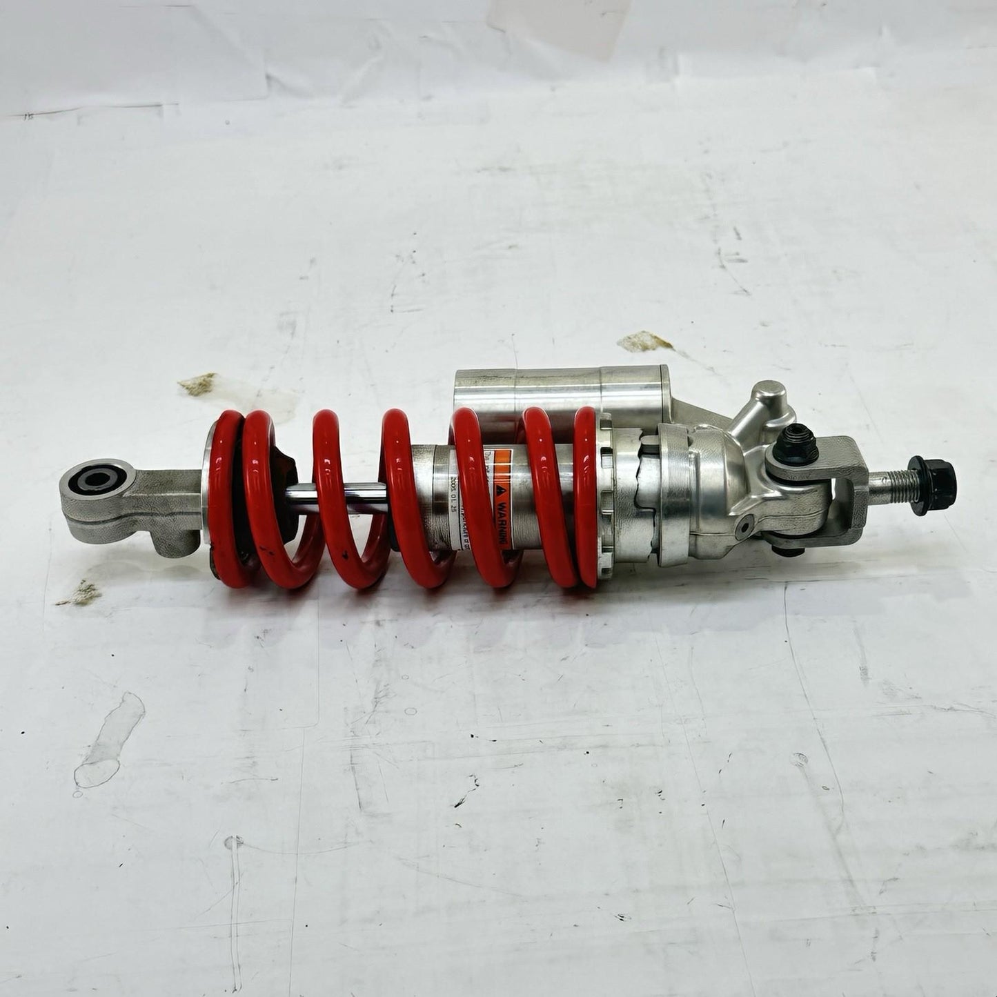 2003 - 2005 YAMAHA YZF R6 REAR SHOCK BACK SUSPENSION ABSORBER RED SILVER