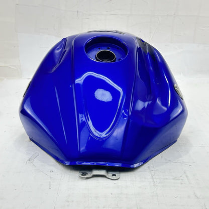 2003 - 2005 YAMAHA YZF R6 FUEL TANK GAS PETROL RESERVOIR CANISTER BLUE *DAMAGED*