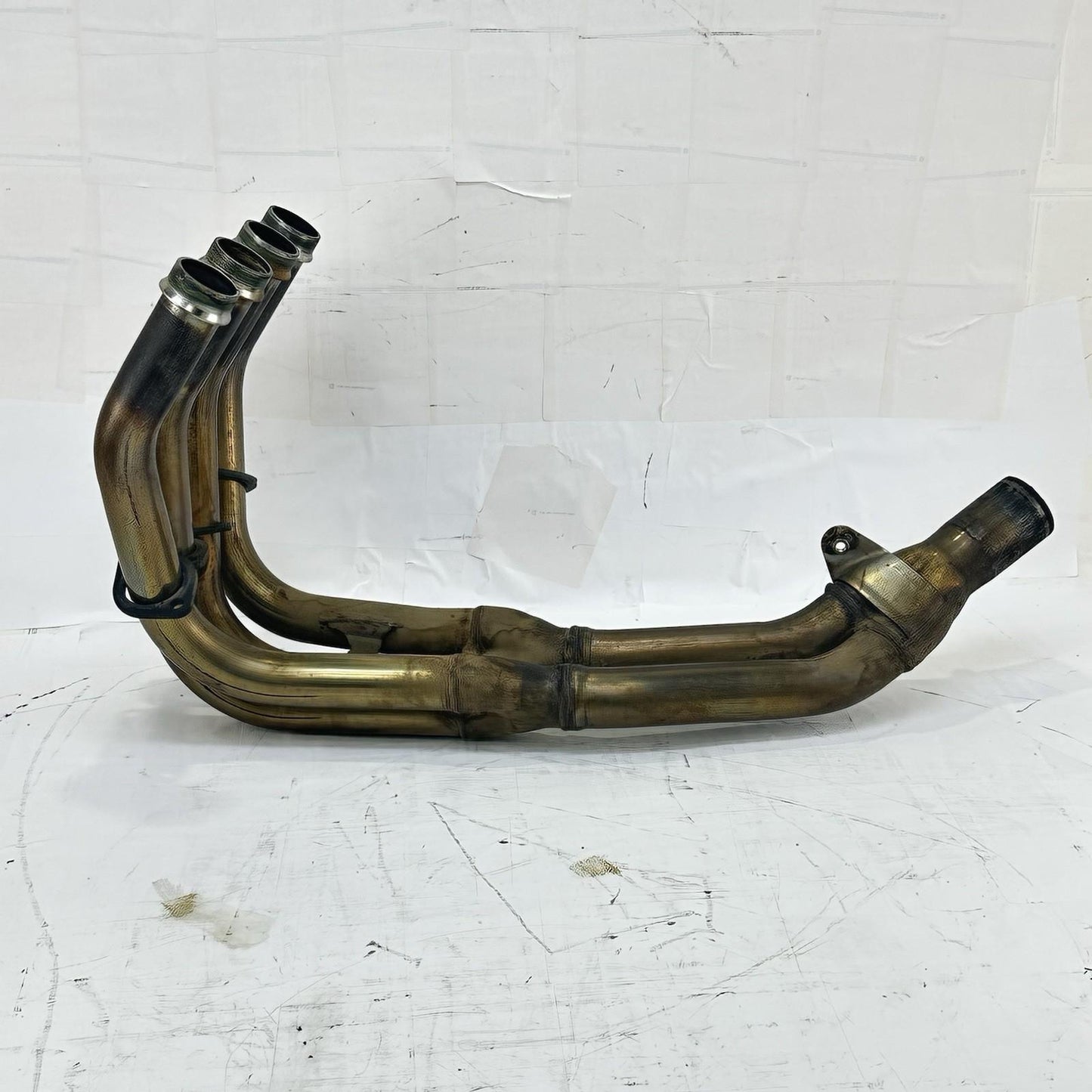 2003 - 2005 YAMAHA YZF R6 EXHAUST HEADER MANIFOLD PIPES STOCK