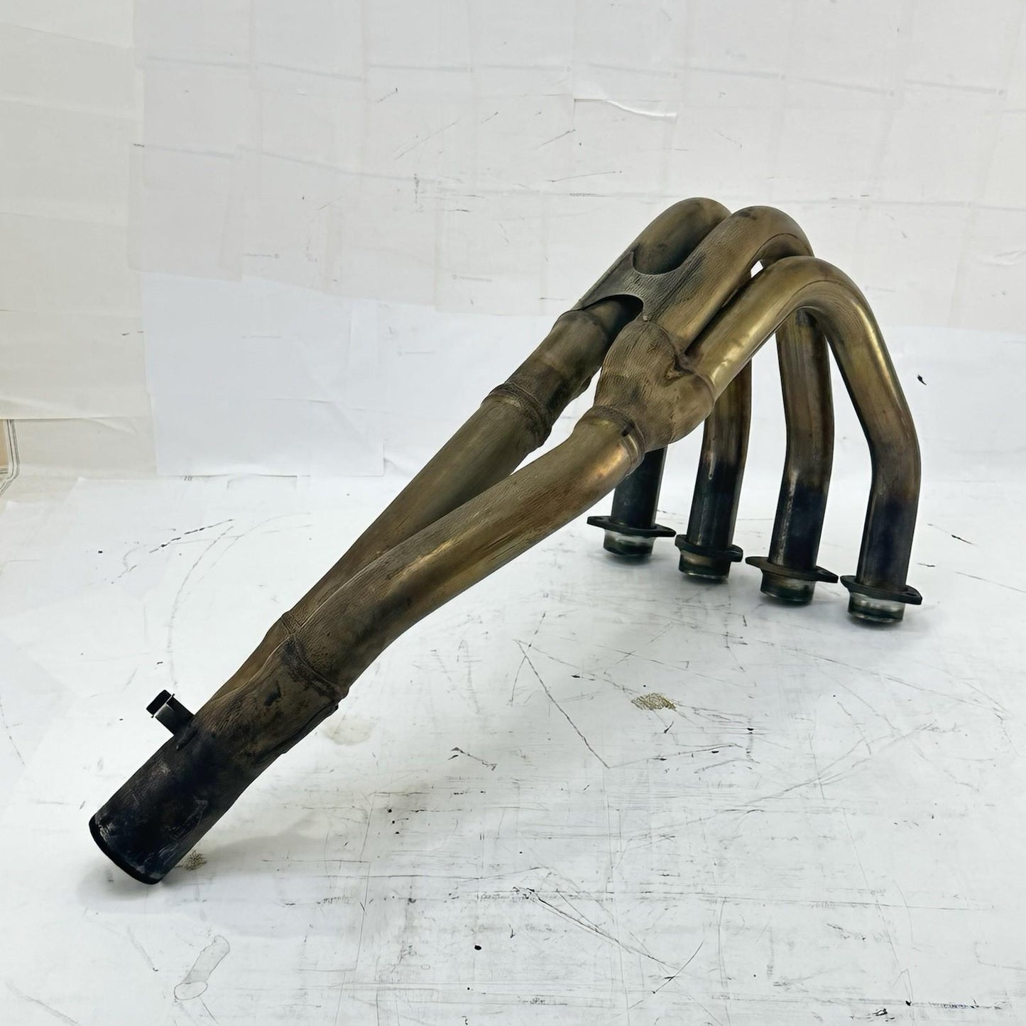 2003 - 2005 YAMAHA YZF R6 EXHAUST HEADER MANIFOLD PIPES STOCK